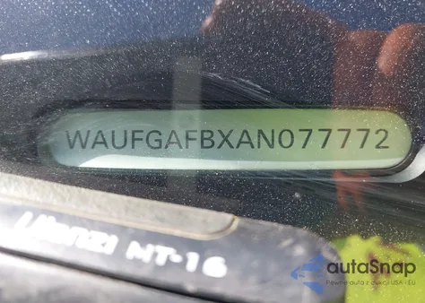 2010 Audi A6 3.0 Premium from USA, damaged, VIN WAUFGAFBXAN077772